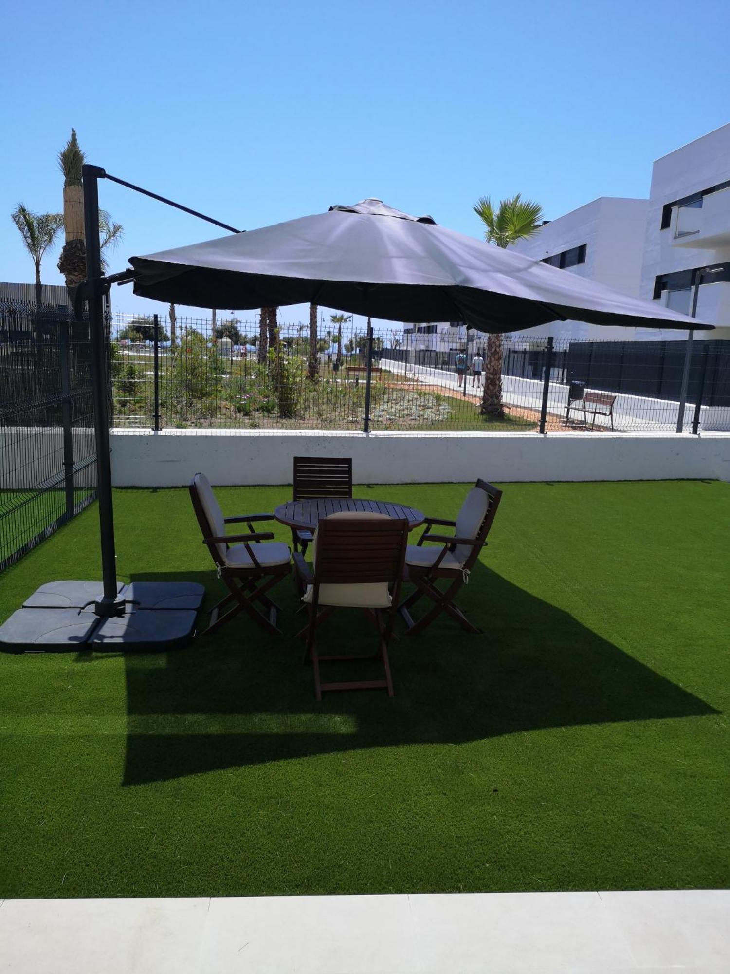 Apartamento Playa Valle Niza マラガ エクステリア 写真